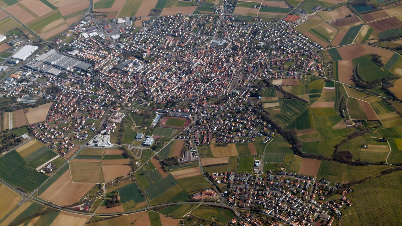 Stadtansicht von Großostheim