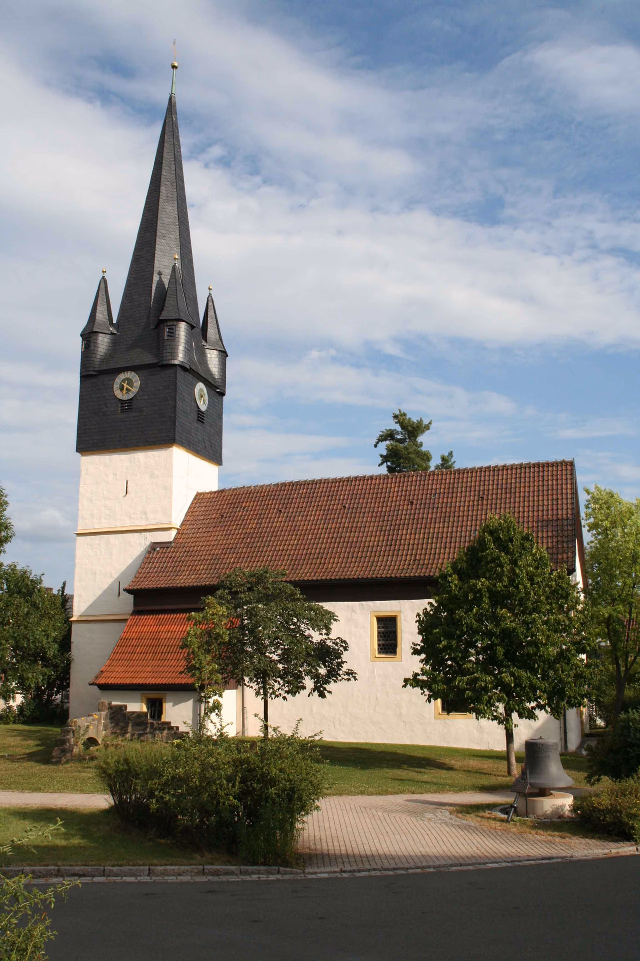 Stadtansicht von Grub am Forst