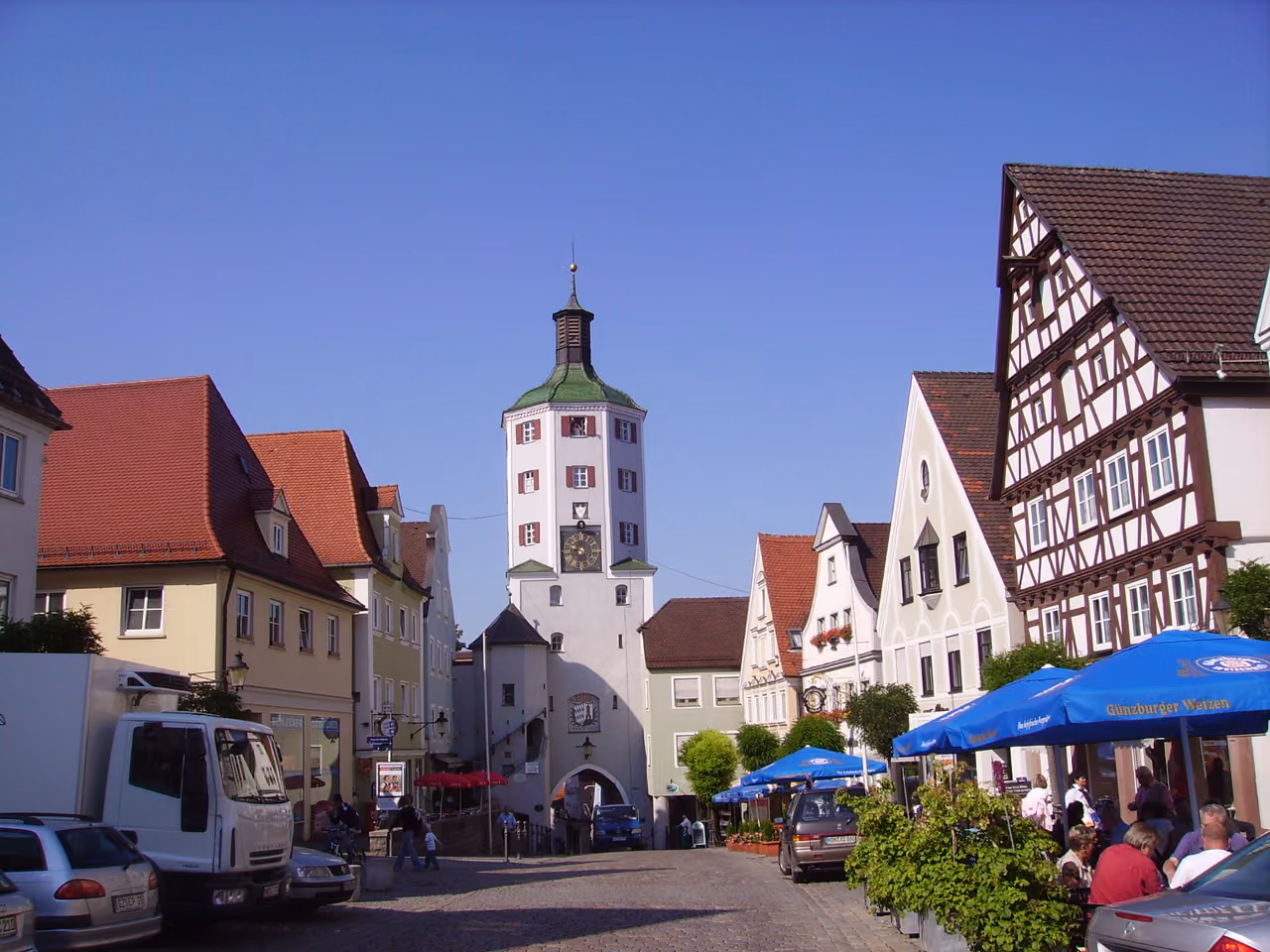 Stadtansicht von Günzburg