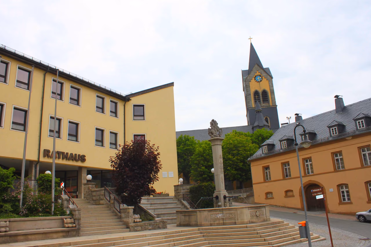 Stadtansicht von Helmbrechts