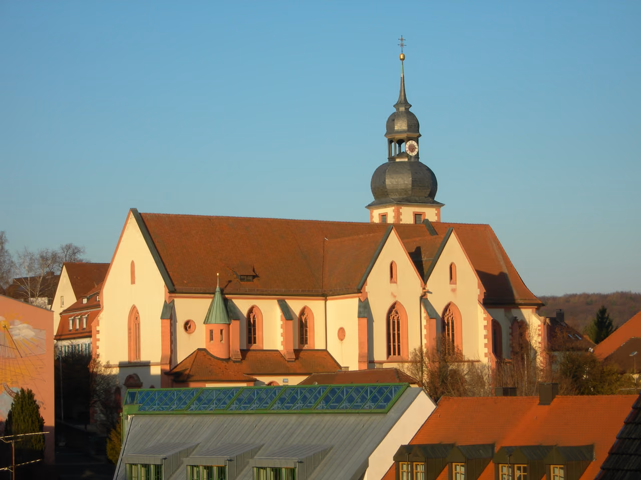Stadtansicht von Höchberg