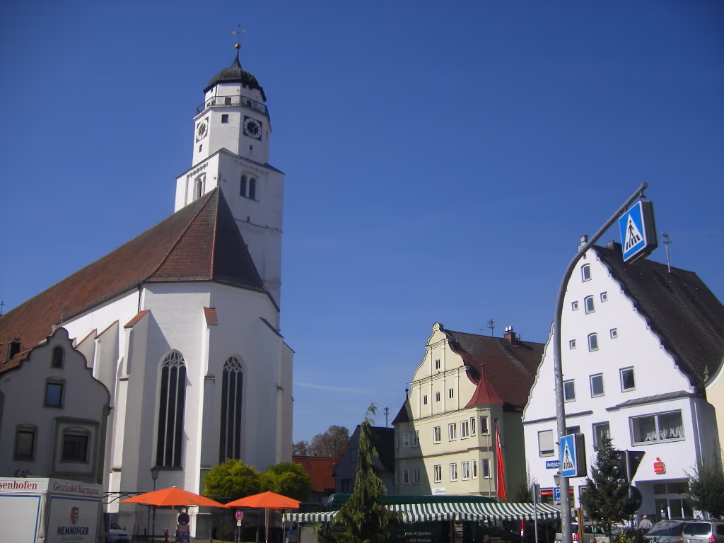 Stadtansicht von Höchstädt a.d.Donau