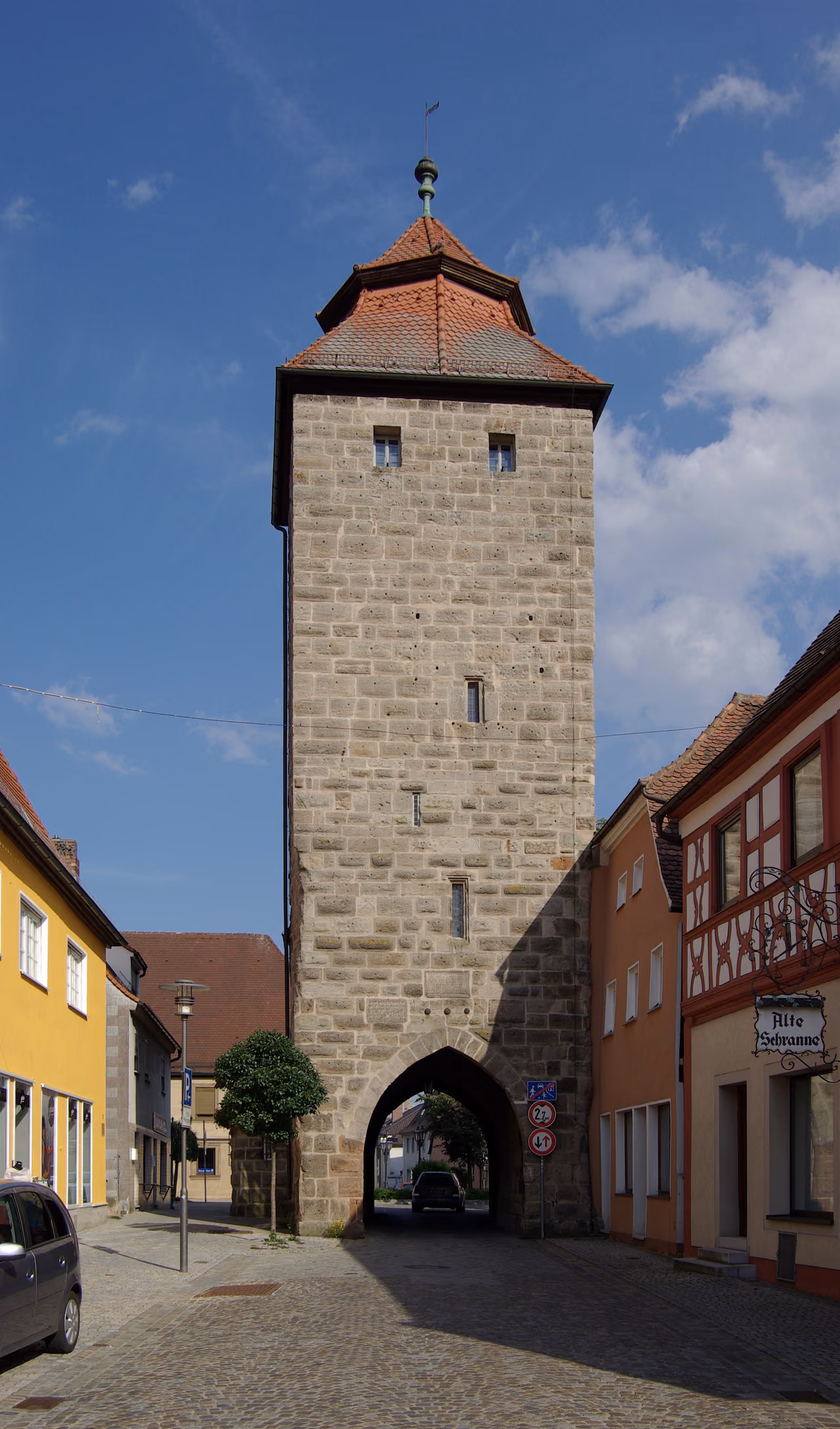 Stadtansicht von Höchstadt a.d.Aisch