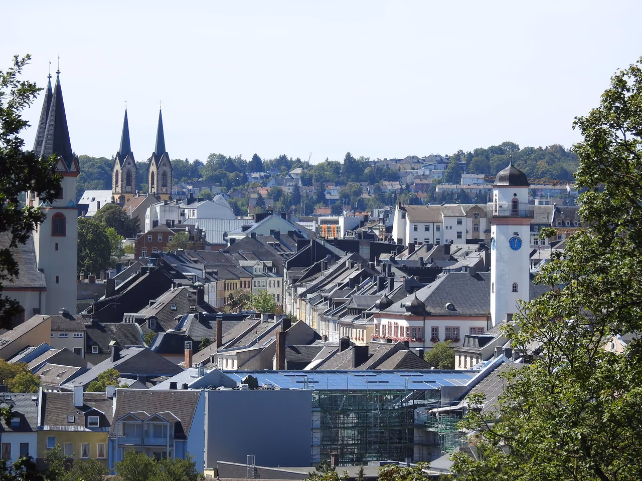 Stadtansicht von Hof