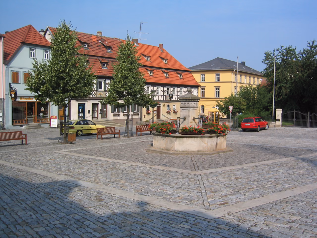 Stadtansicht von Hofheim i.UFr.