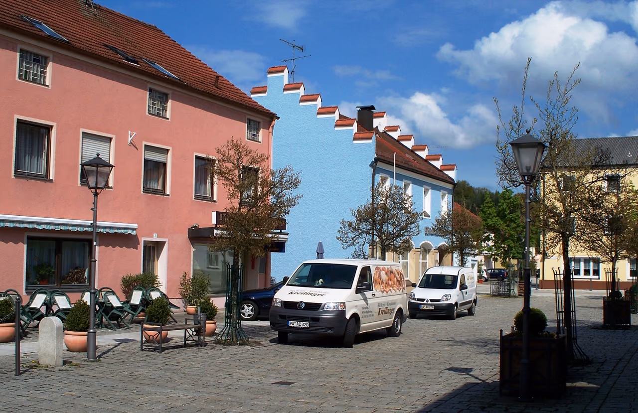 Stadtansicht von Hofkirchen