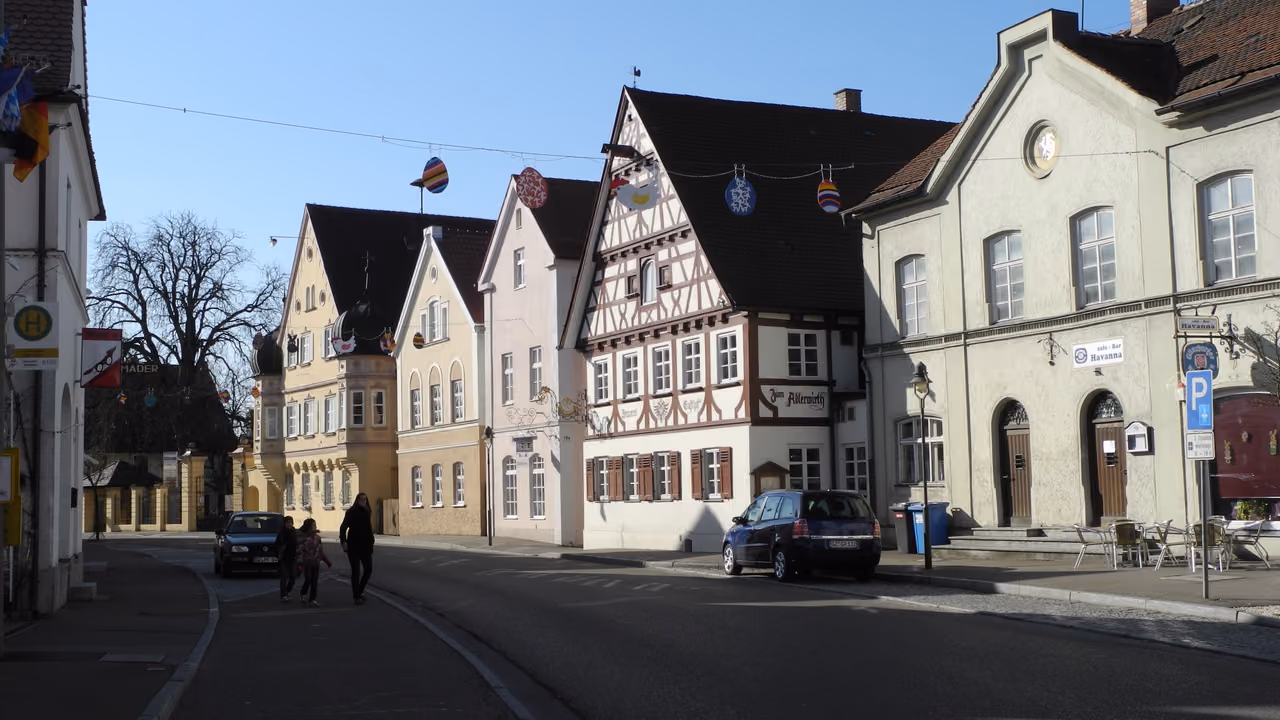 Stadtansicht von Ichenhausen