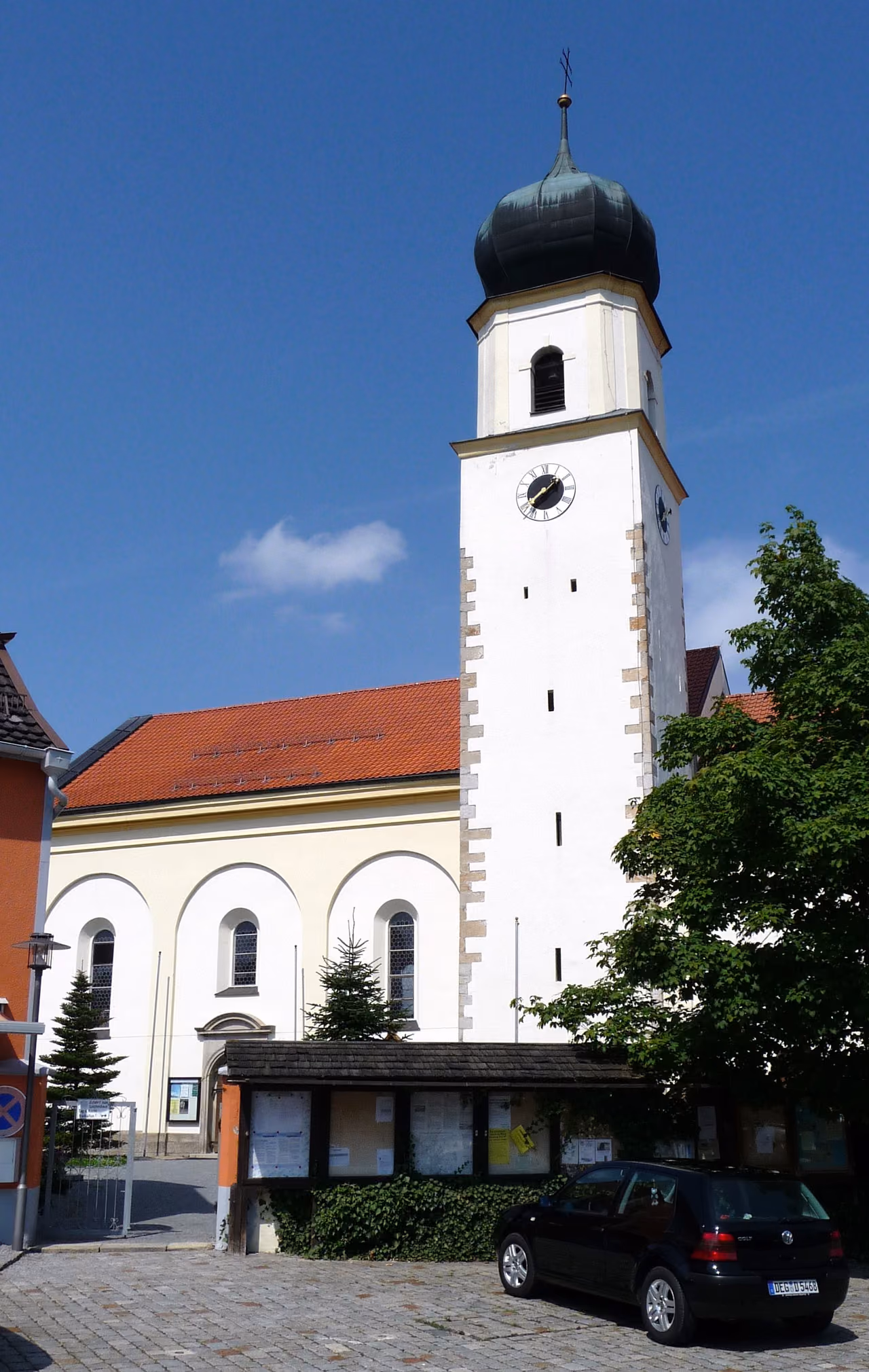 Stadtansicht von Iggensbach