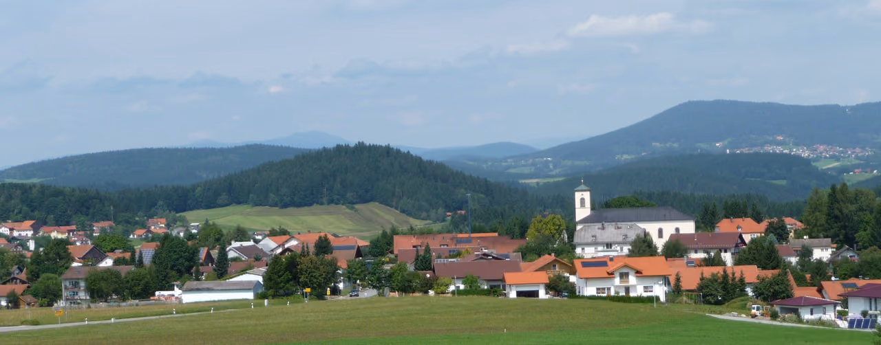 Stadtansicht von Innernzell