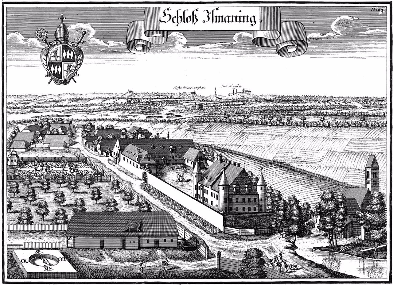 Stadtansicht von Ismaning