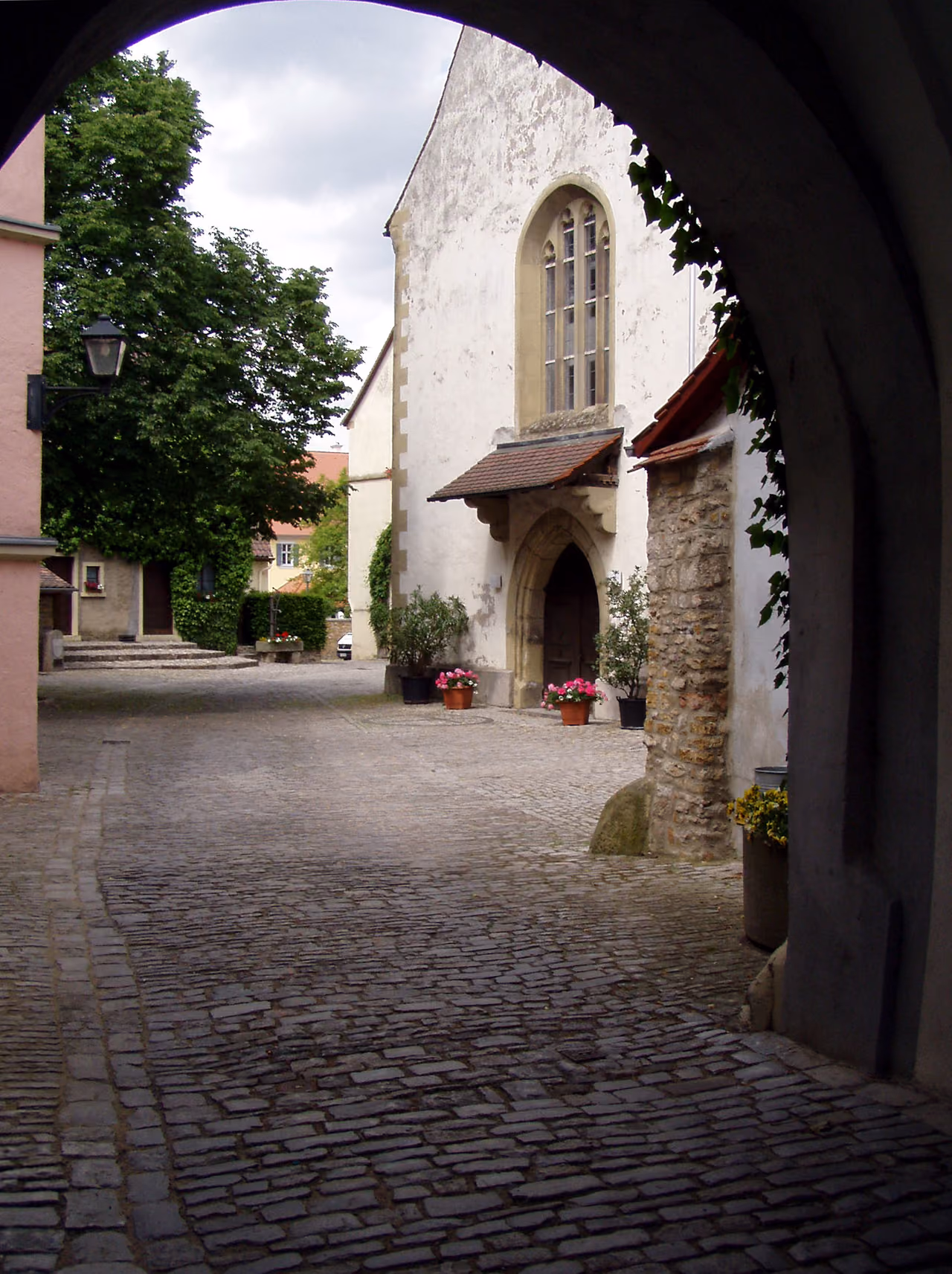 Stadtansicht von Kleinlangheim, M