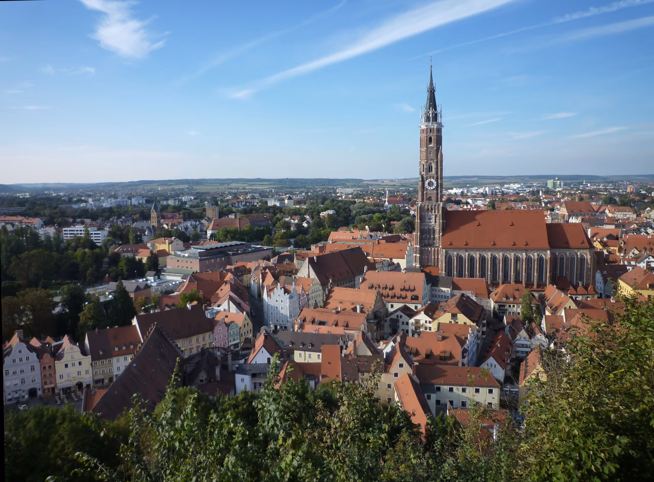 Stadtansicht von Landshut
