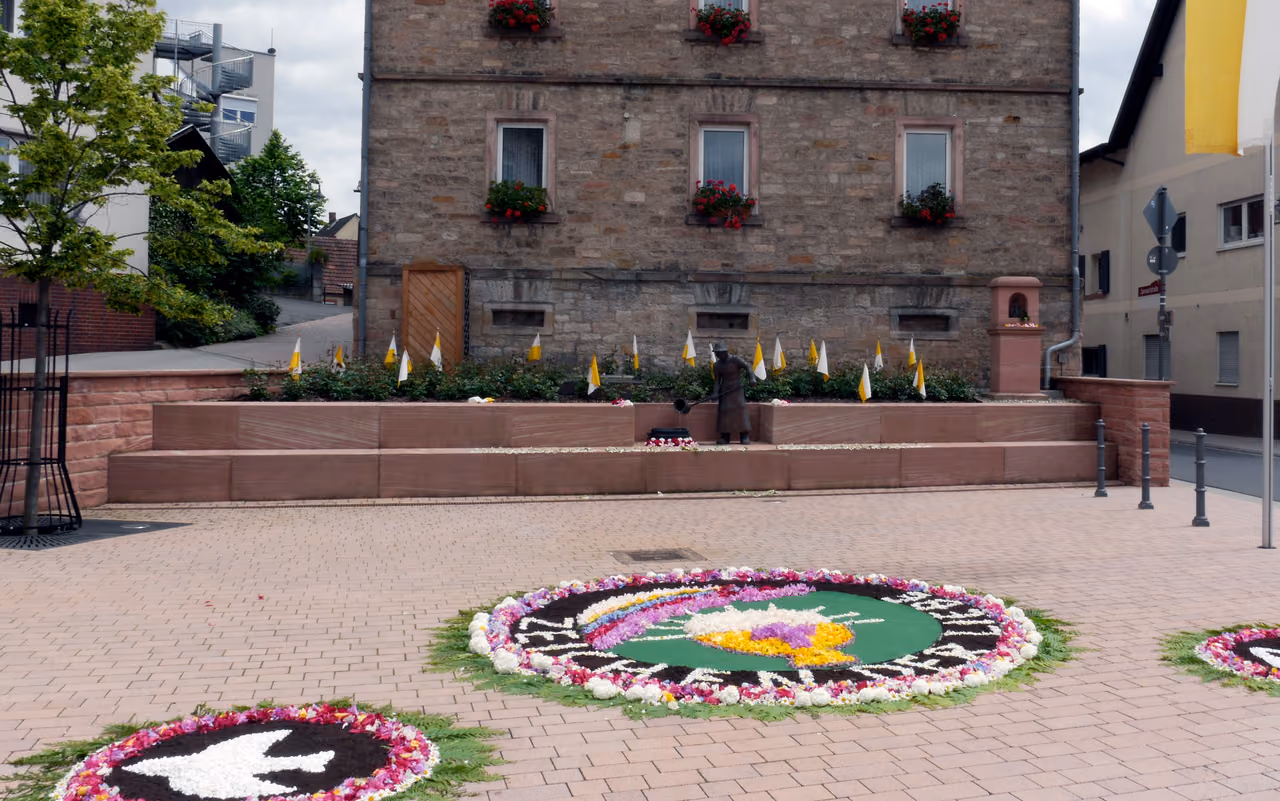 Stadtansicht von Laufach