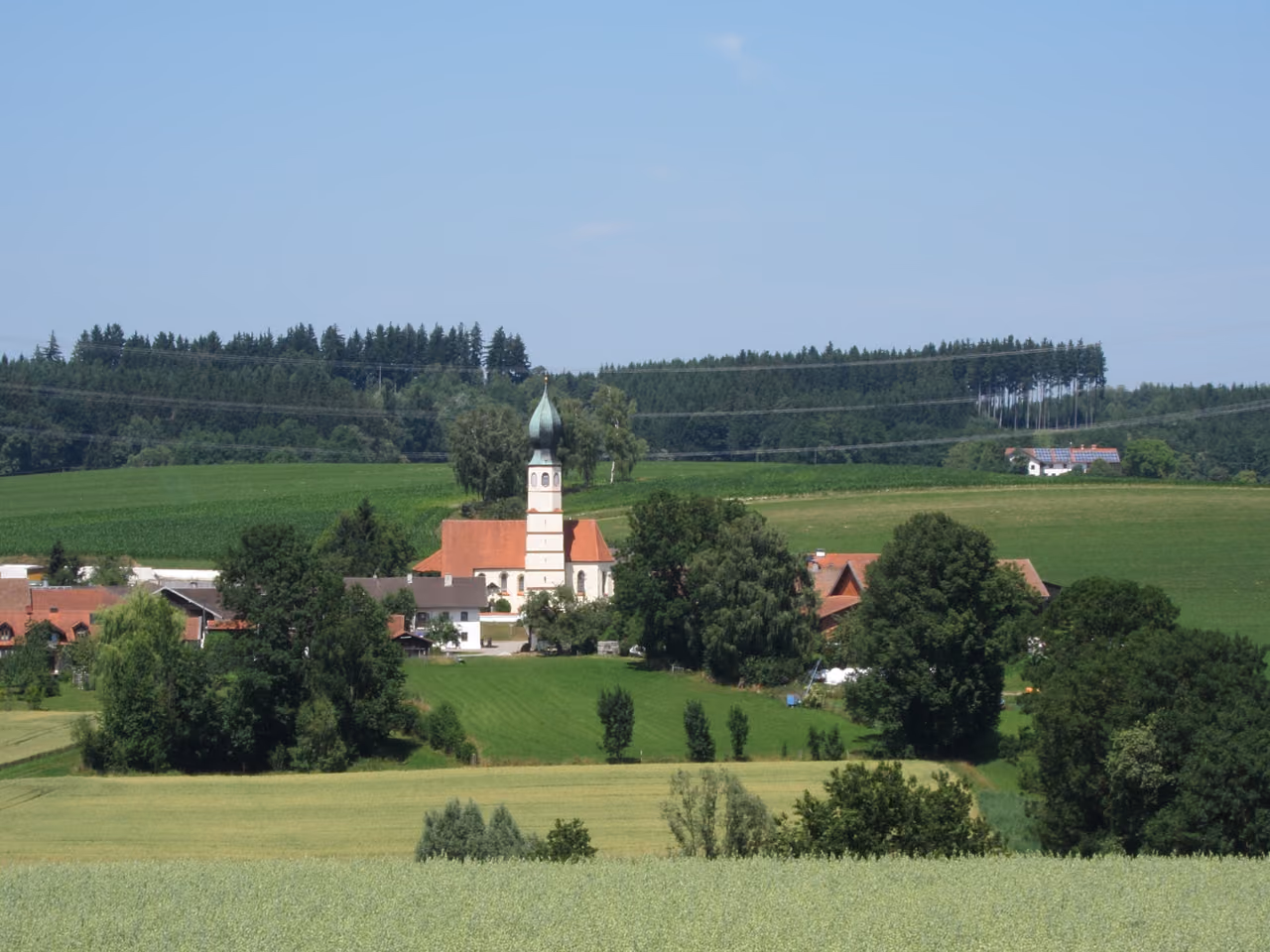Stadtansicht von Lengdorf