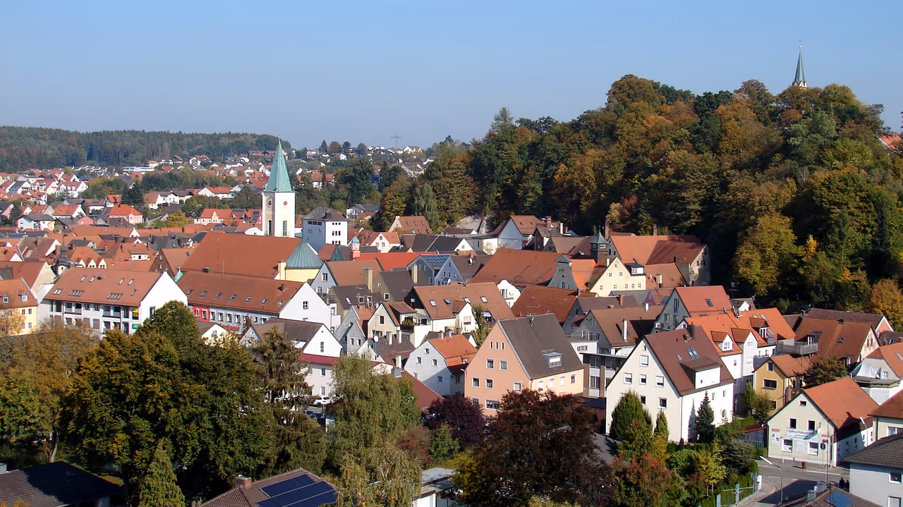Stadtansicht von Mainburg