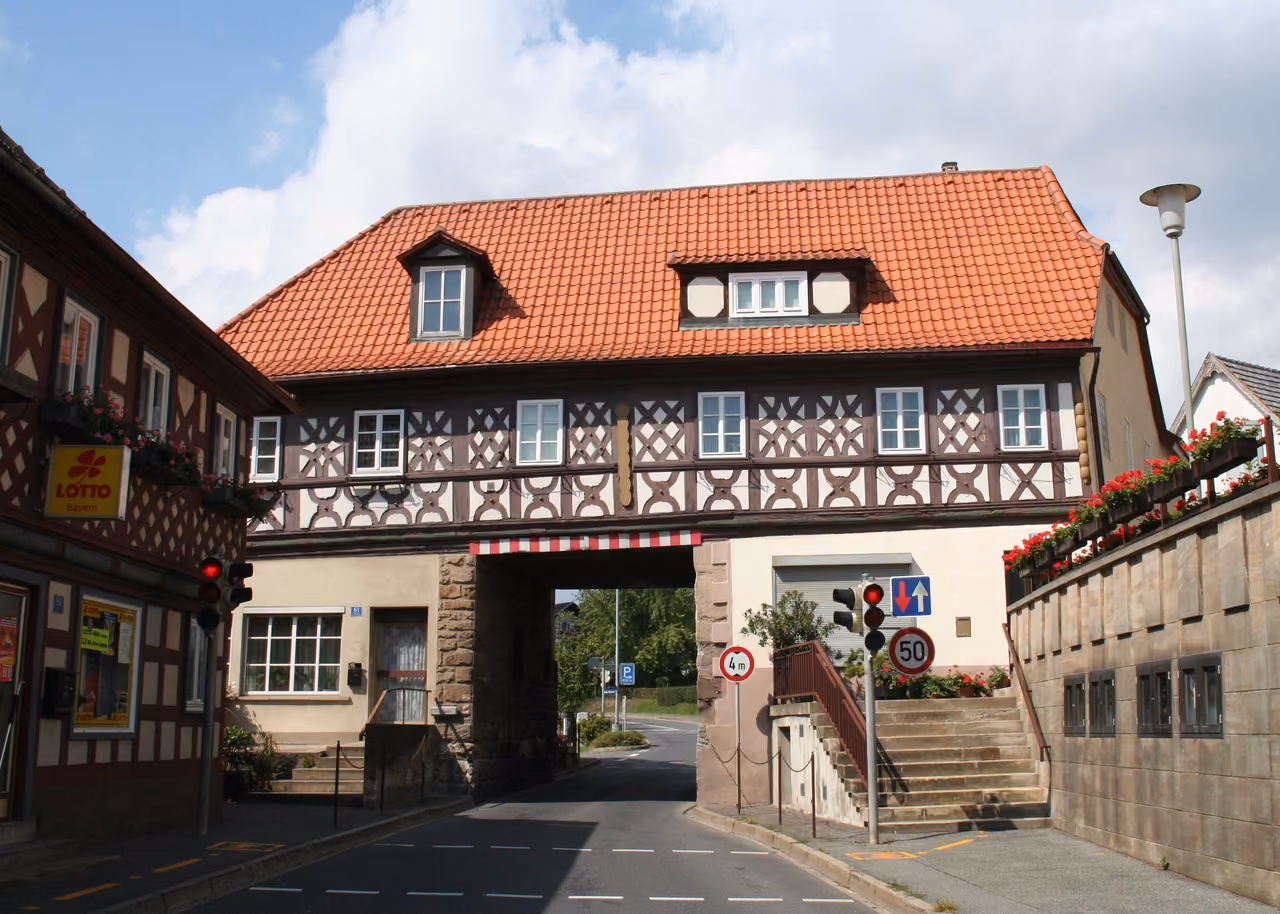 Stadtansicht von Marktzeuln