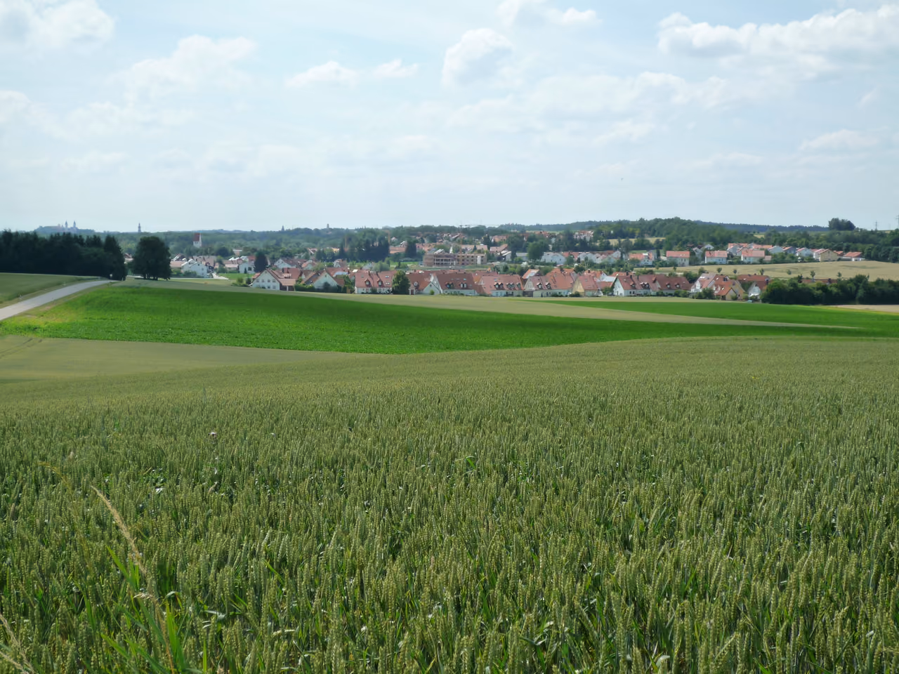 Stadtansicht von Marzling
