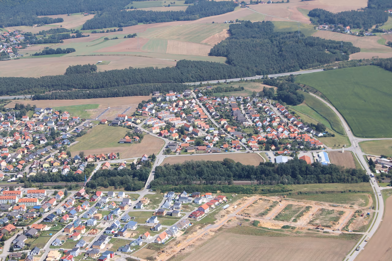 Stadtansicht von Maxhütte-Haidhof