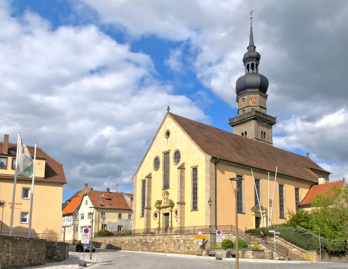 Stadtansicht von Mellrichstadt