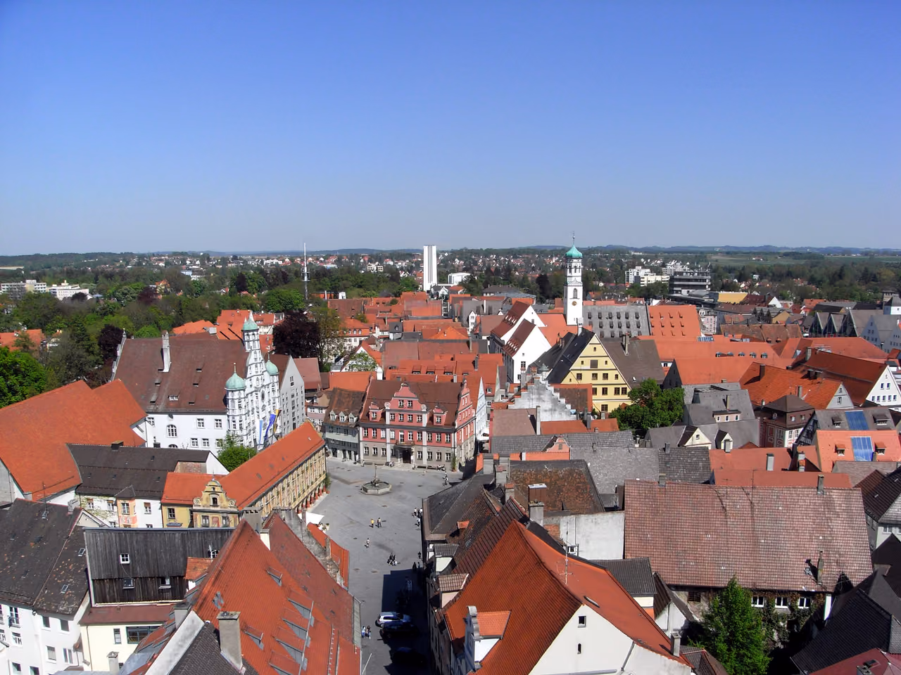 Stadtansicht von Memmingen