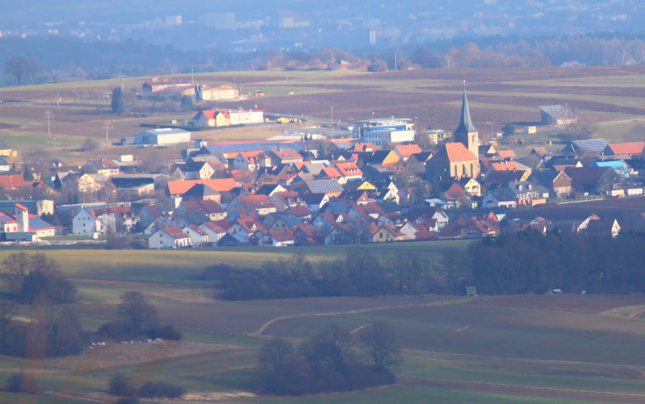 Stadtansicht von Mistelgau