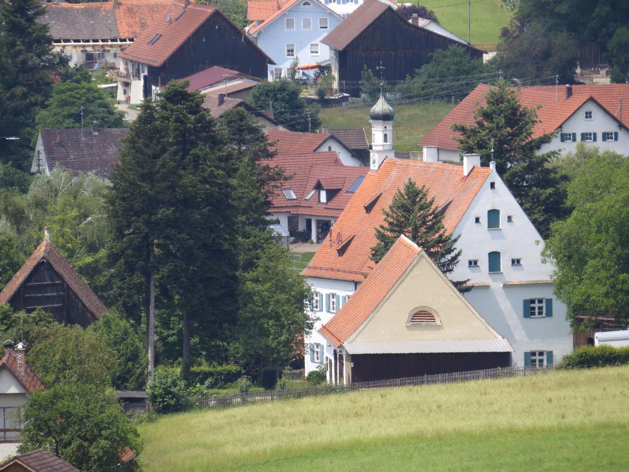 Stadtansicht von Mittelneufnach