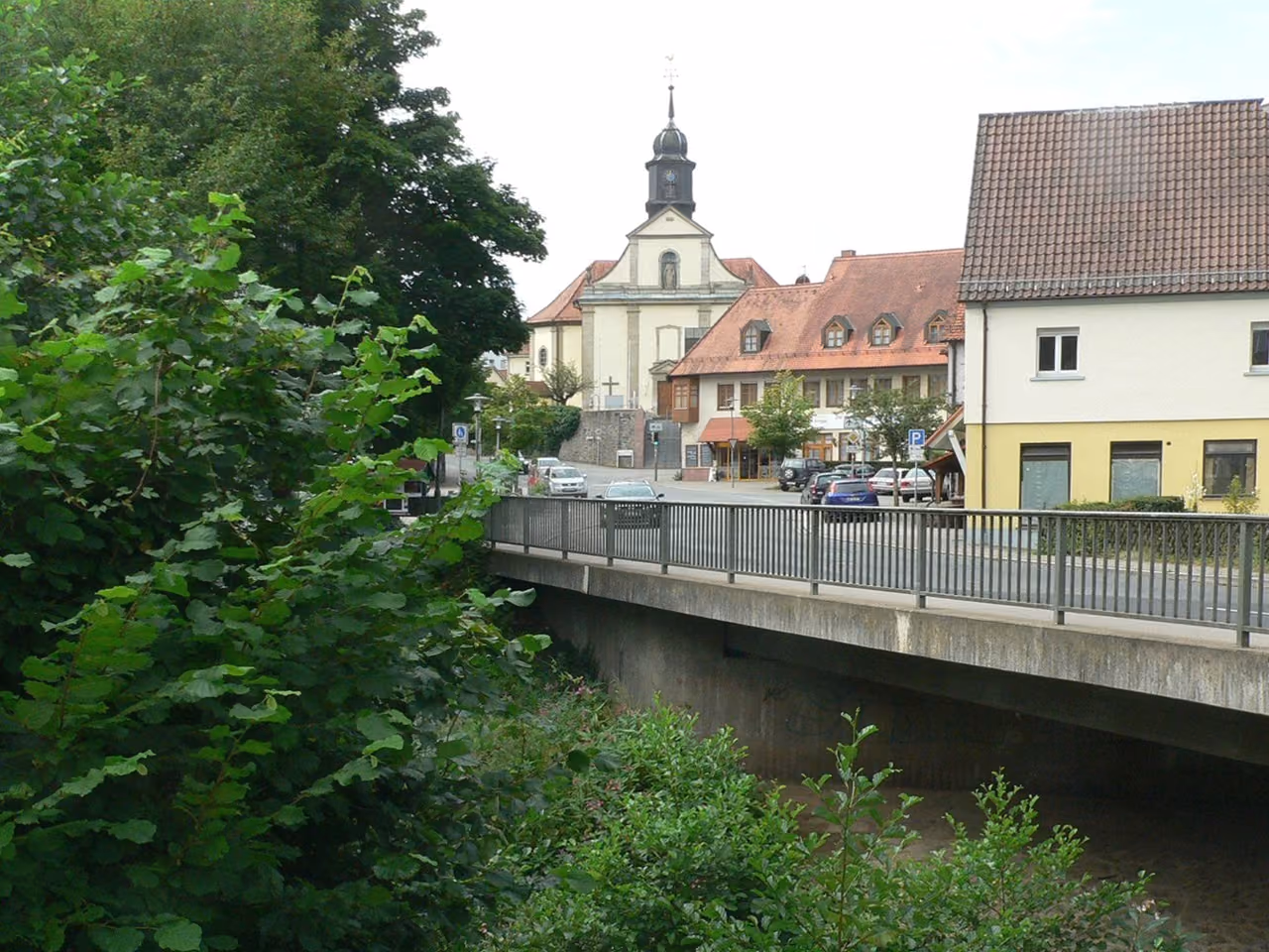 Stadtansicht von Mömbris