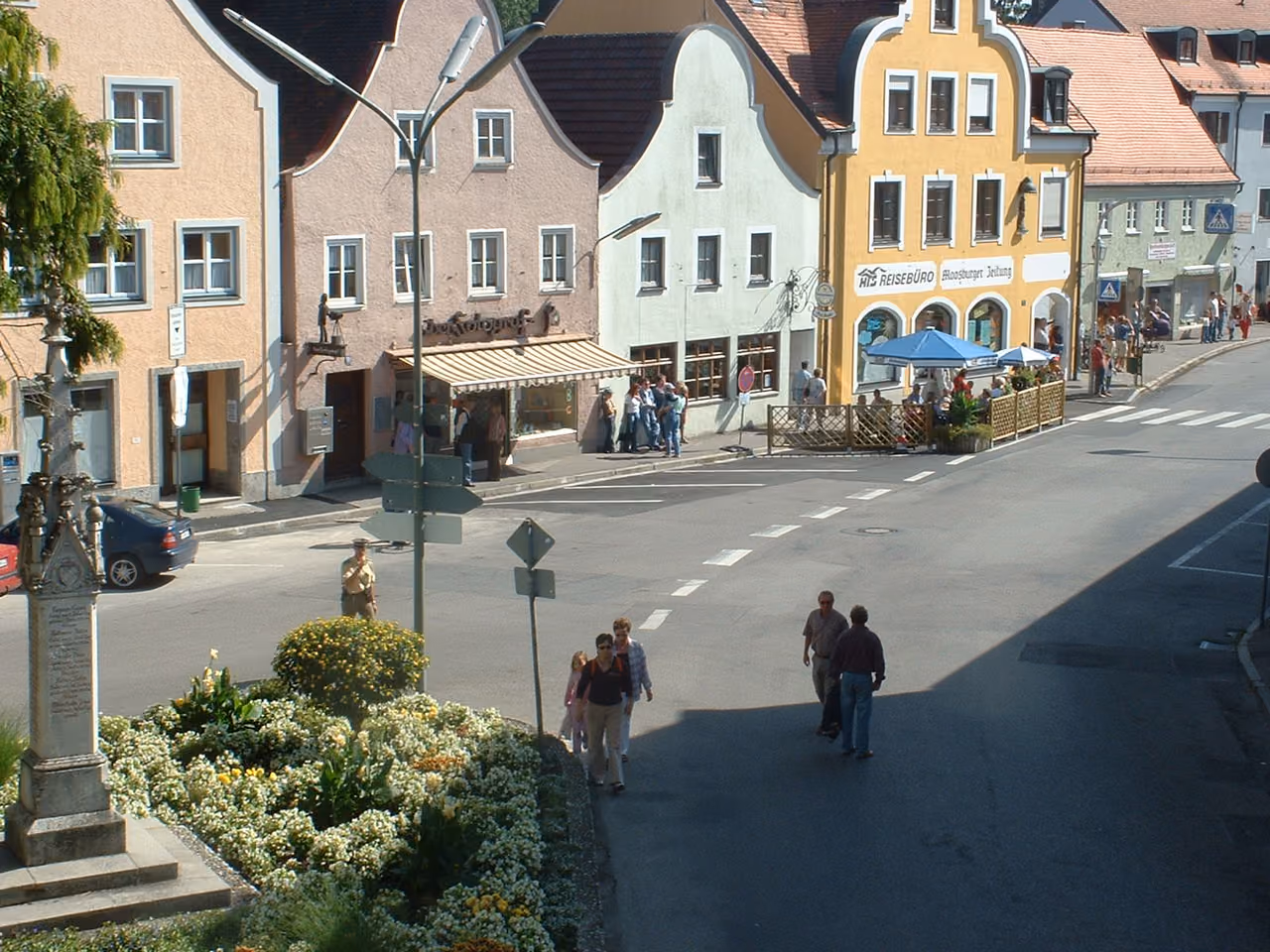 Stadtansicht von Moosburg a.d.Isar