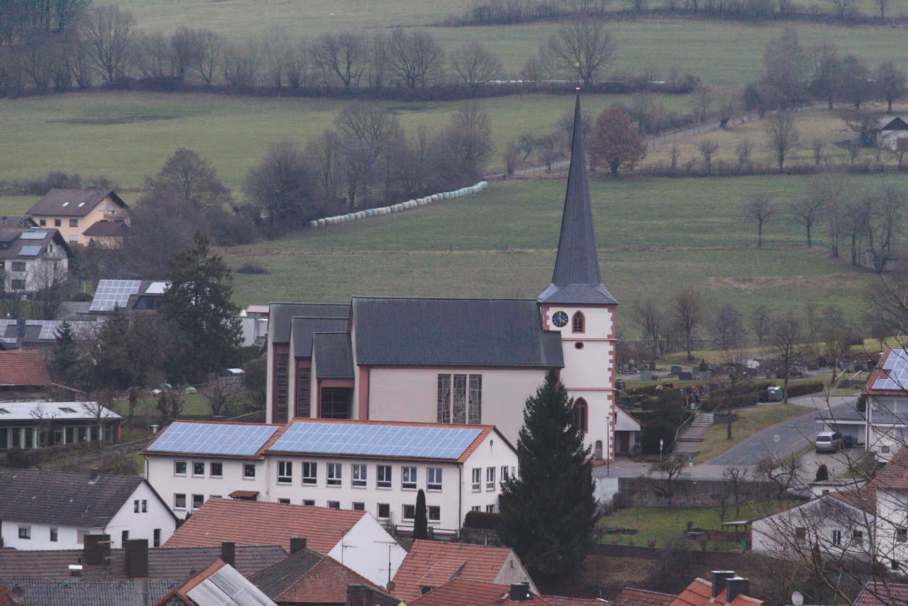 Stadtansicht von Motten