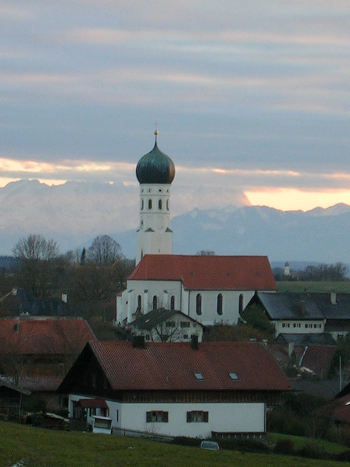 Stadtansicht von Münsing