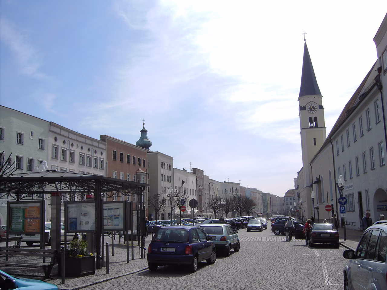 Stadtansicht von Mühldorf a. Inn