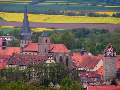 Stadtansicht von Münnerstadt
