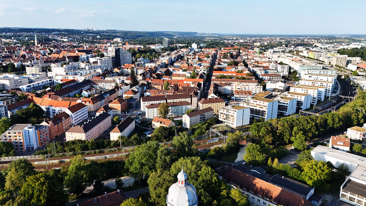 Stadtansicht von Neu-Ulm
