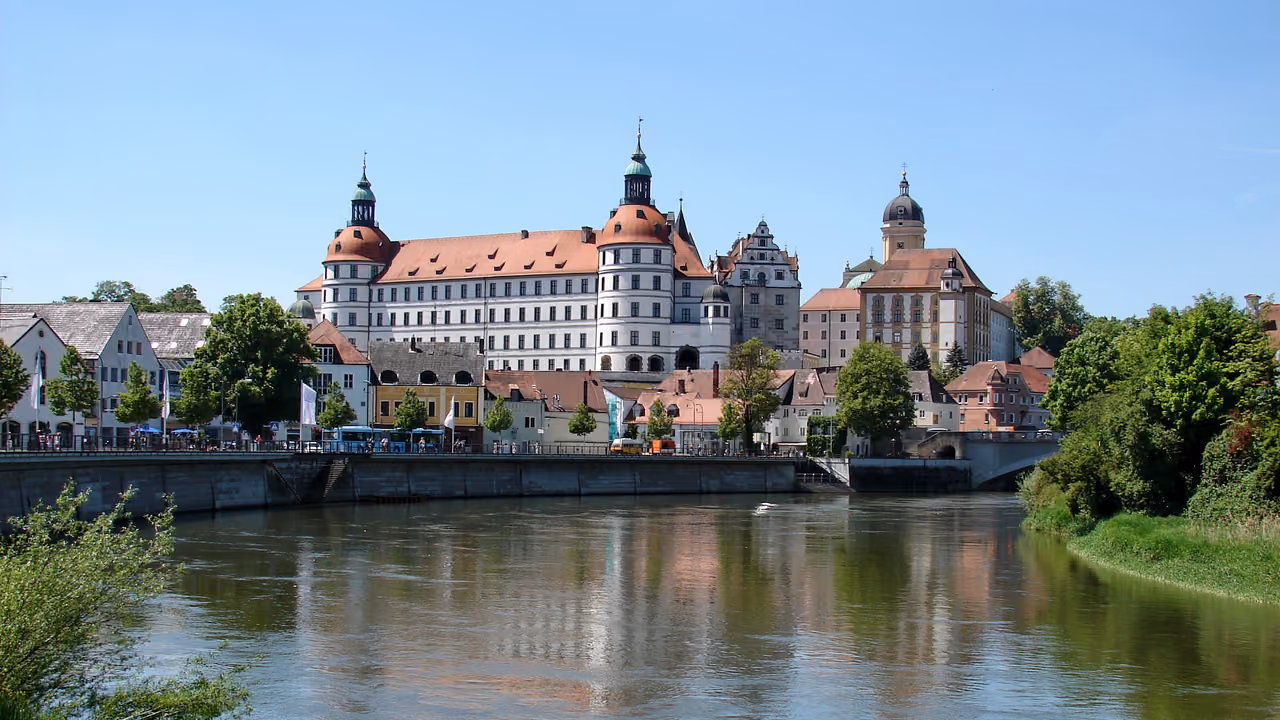 Stadtansicht von Neuburg a.d.Donau, GKSt