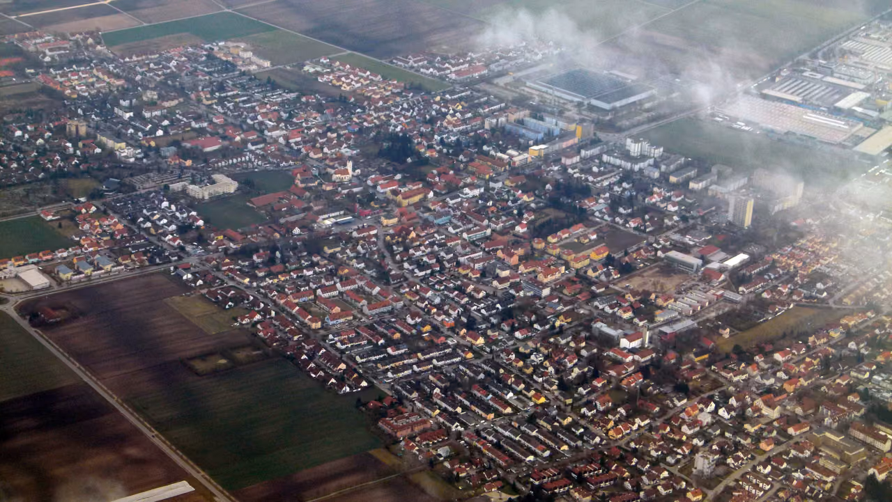 Stadtansicht von Neufahrn b.Freising
