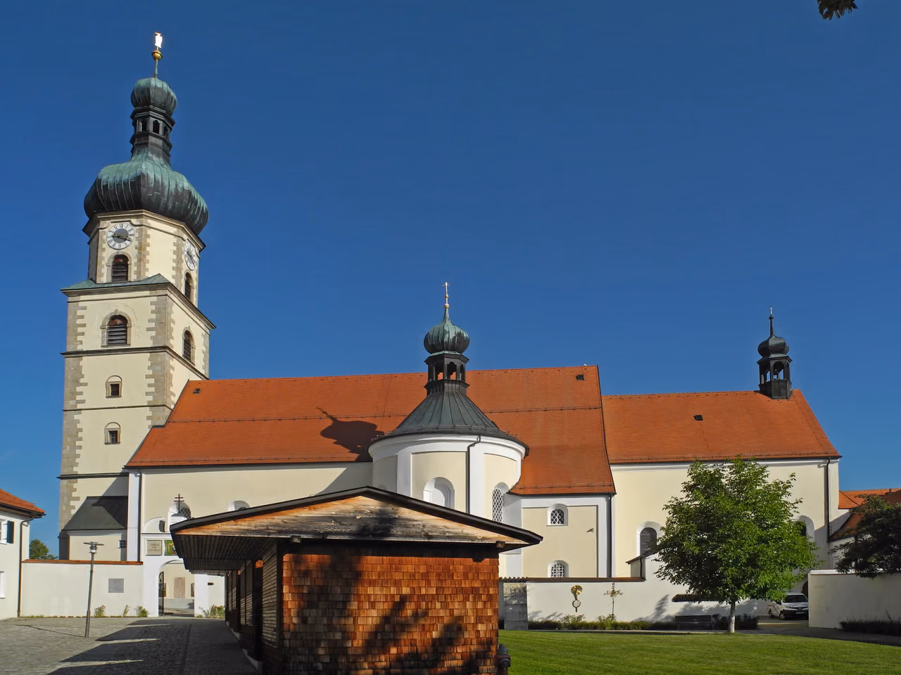 Stadtansicht von Neukirchen b.Hl.Blut