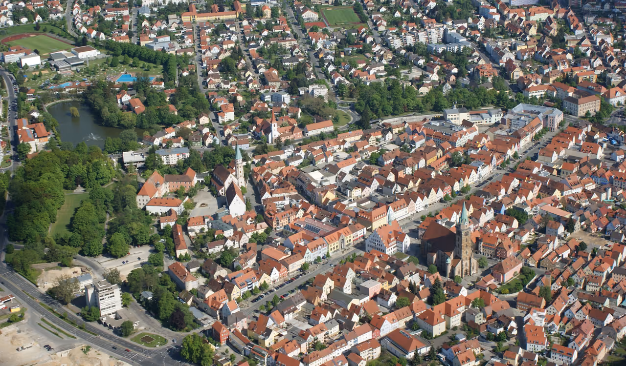 Stadtansicht von Neumarkt i.d.OPf.