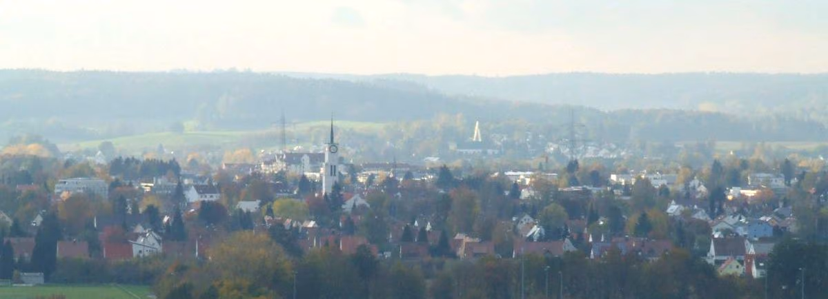 Stadtansicht von Neusäß