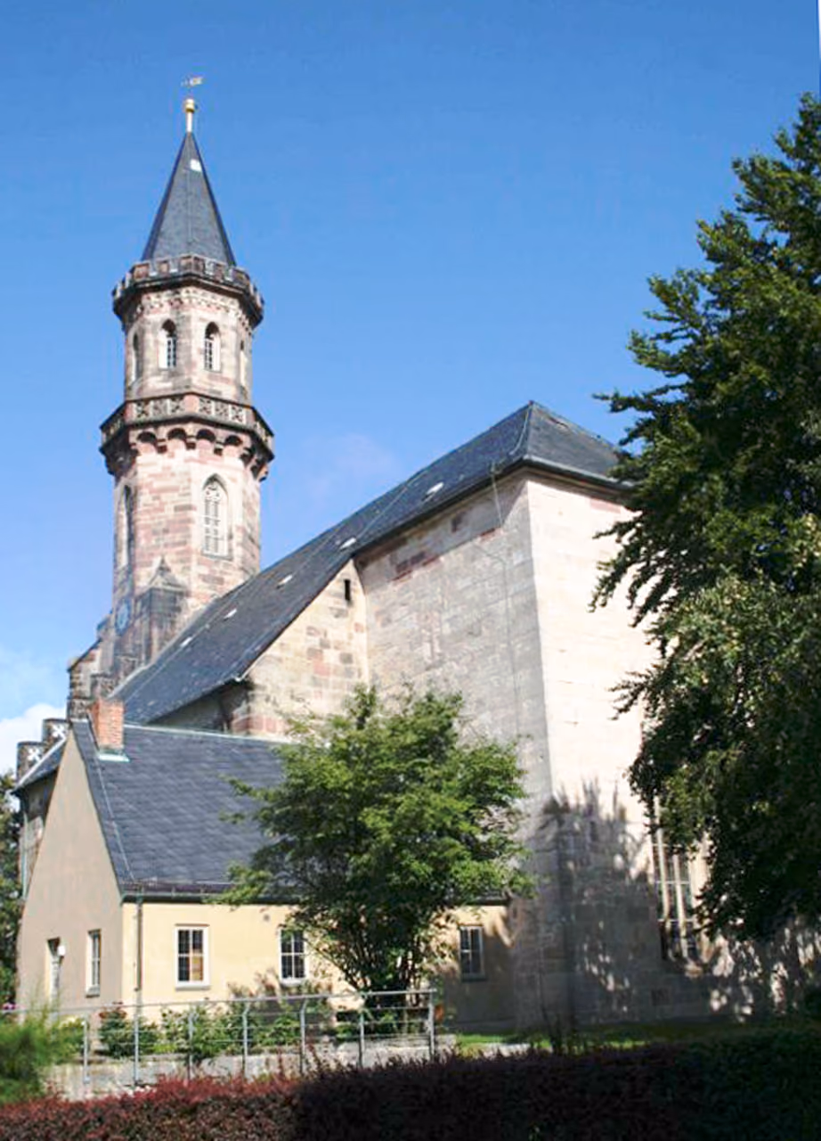Stadtansicht von Neustadt b. Coburg