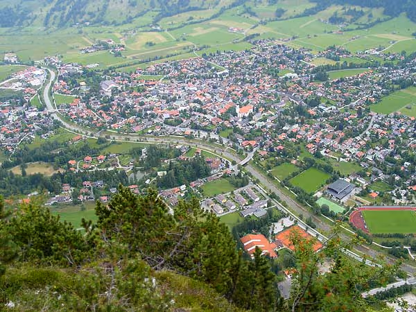 Stadtansicht von Oberammergau