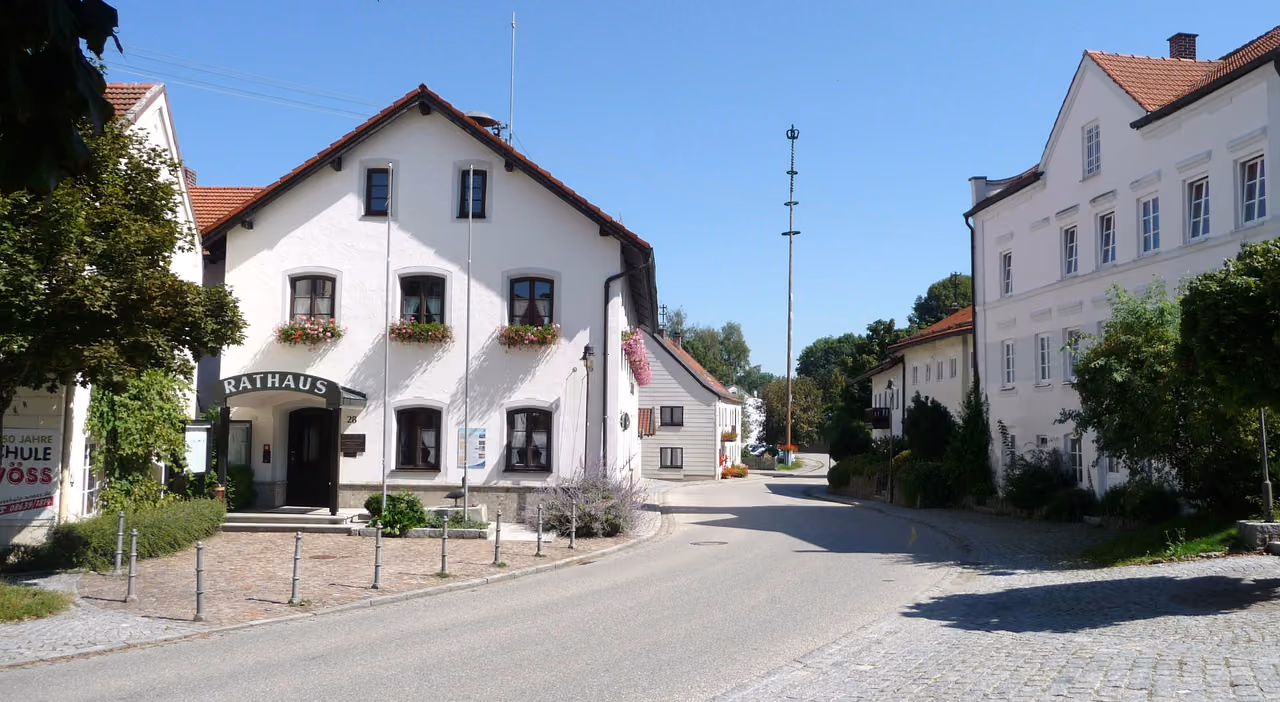 Stadtansicht von Oberbergkirchen