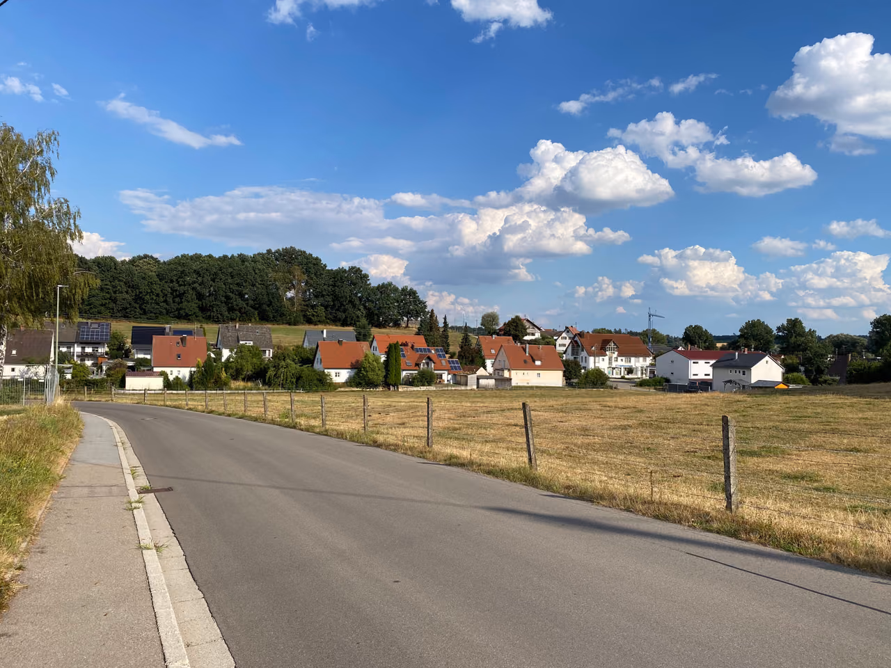 Stadtansicht von Obergriesbach