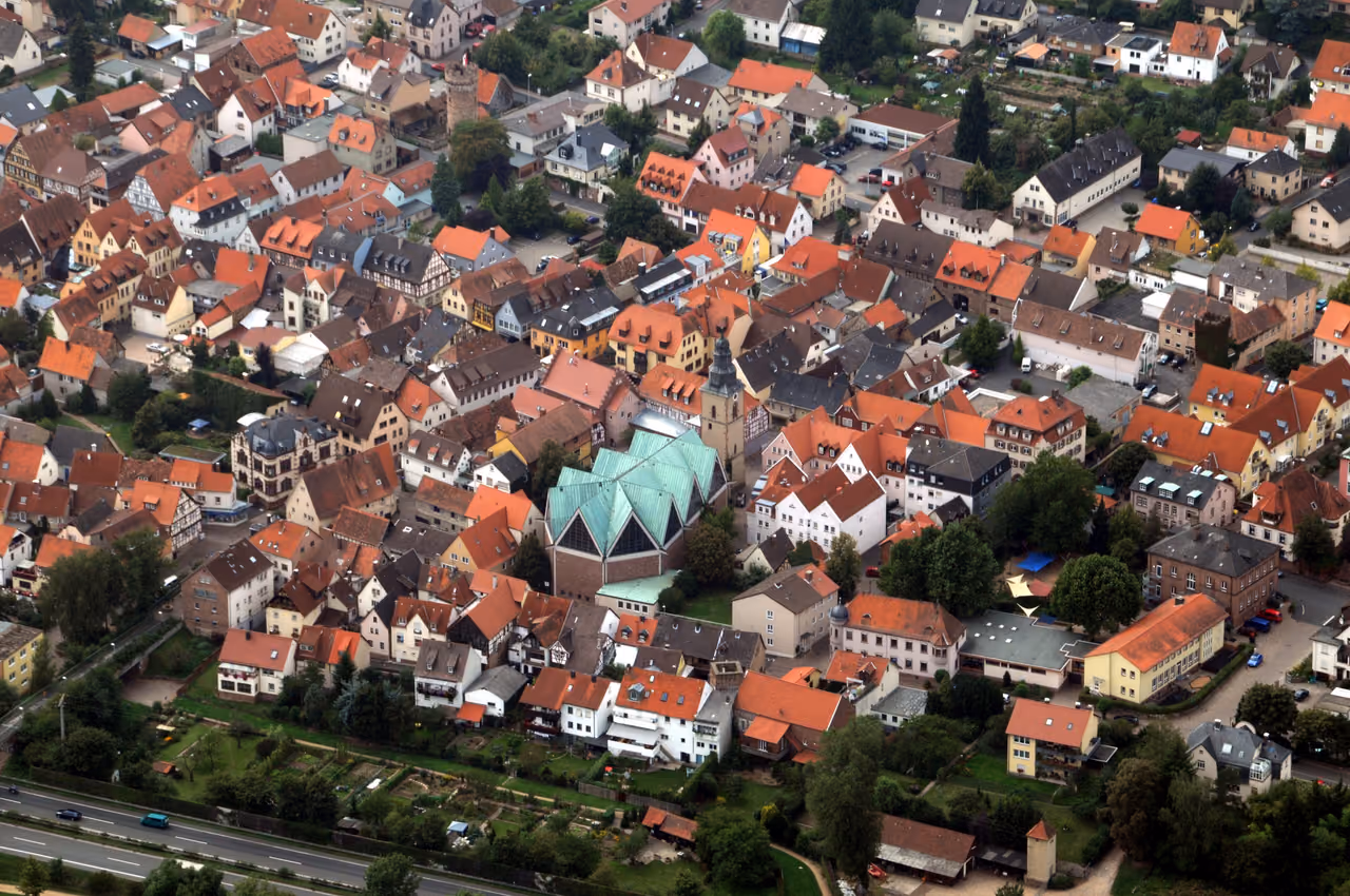 Stadtansicht von Obernburg