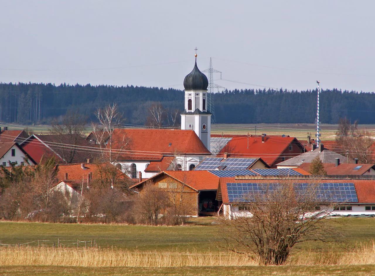 Stadtansicht von Oberostendorf