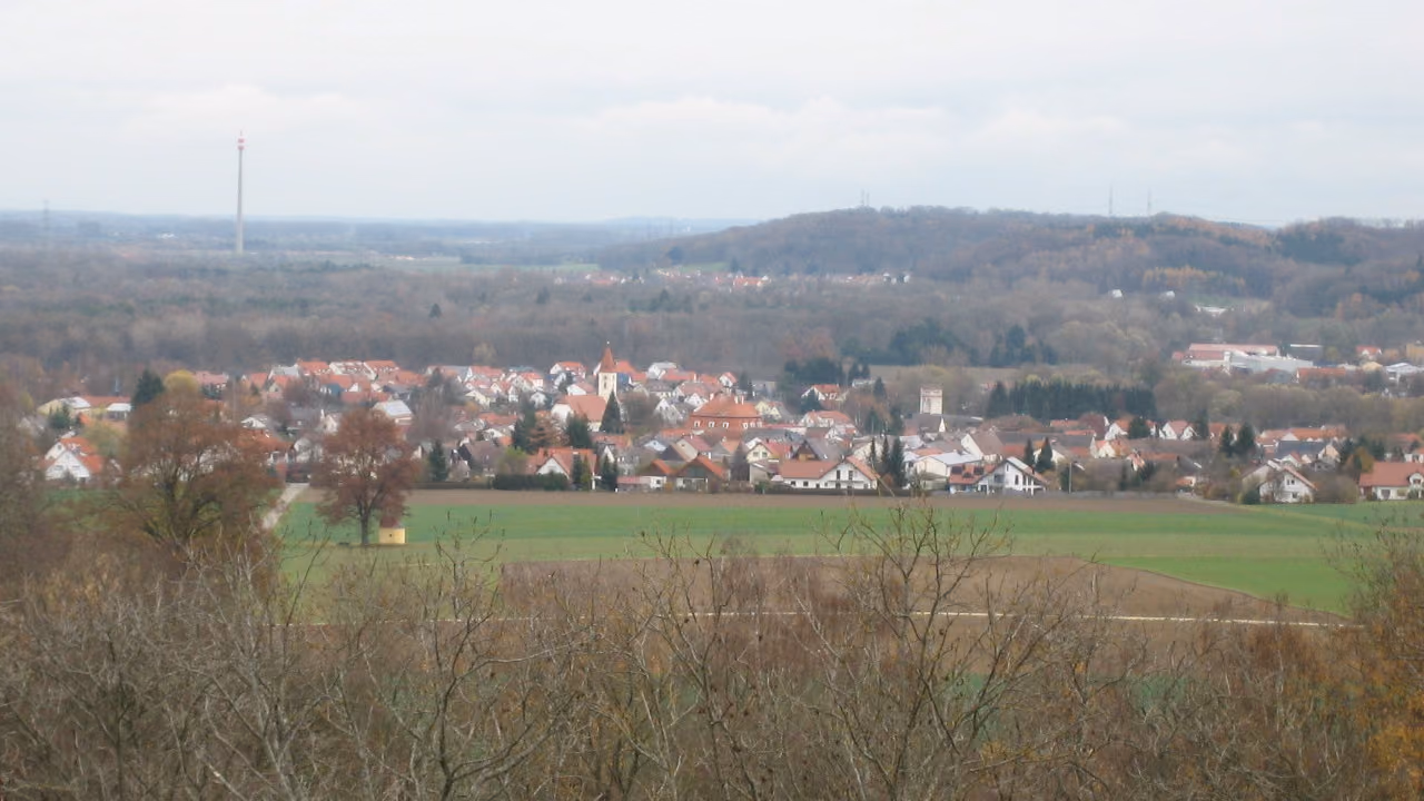 Stadtansicht von Offingen