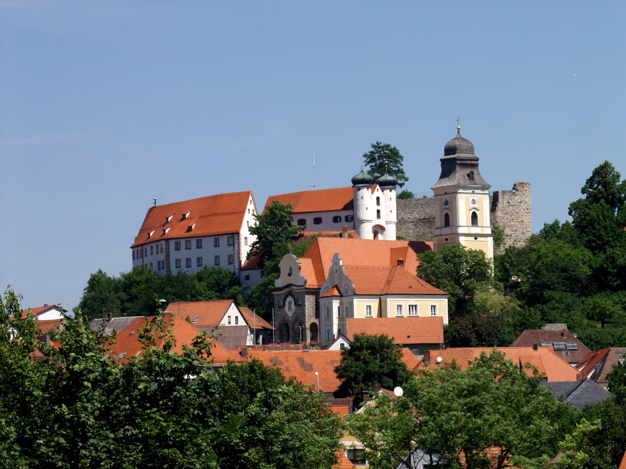 Stadtansicht von Parsberg