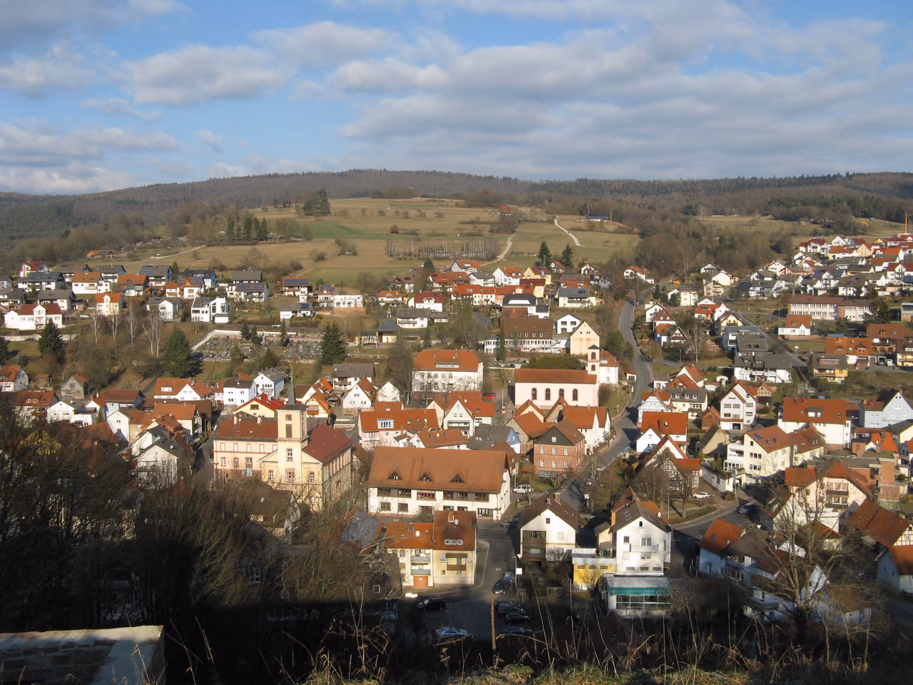 Stadtansicht von Partenstein