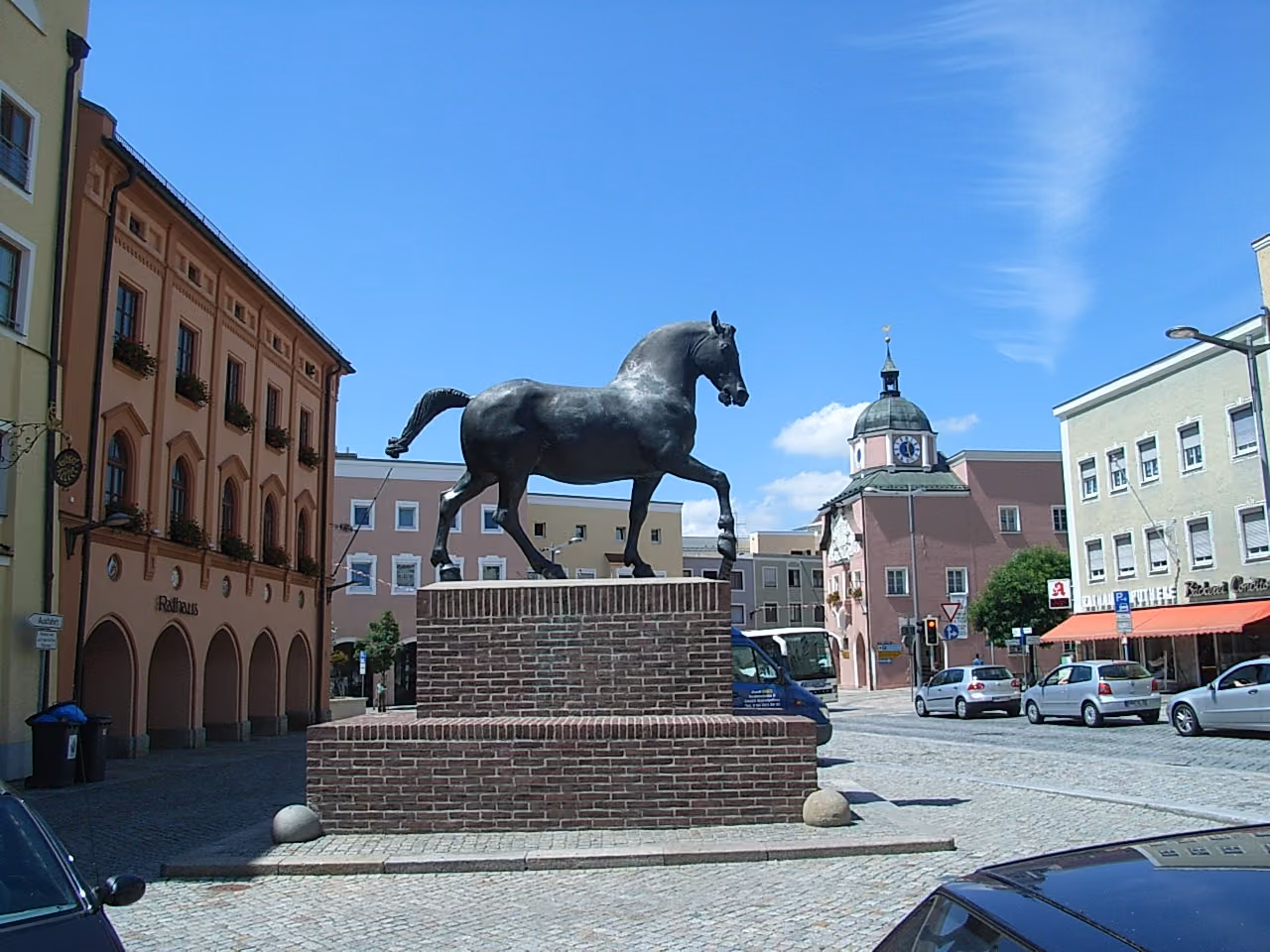 Stadtansicht von Pfarrkirchen