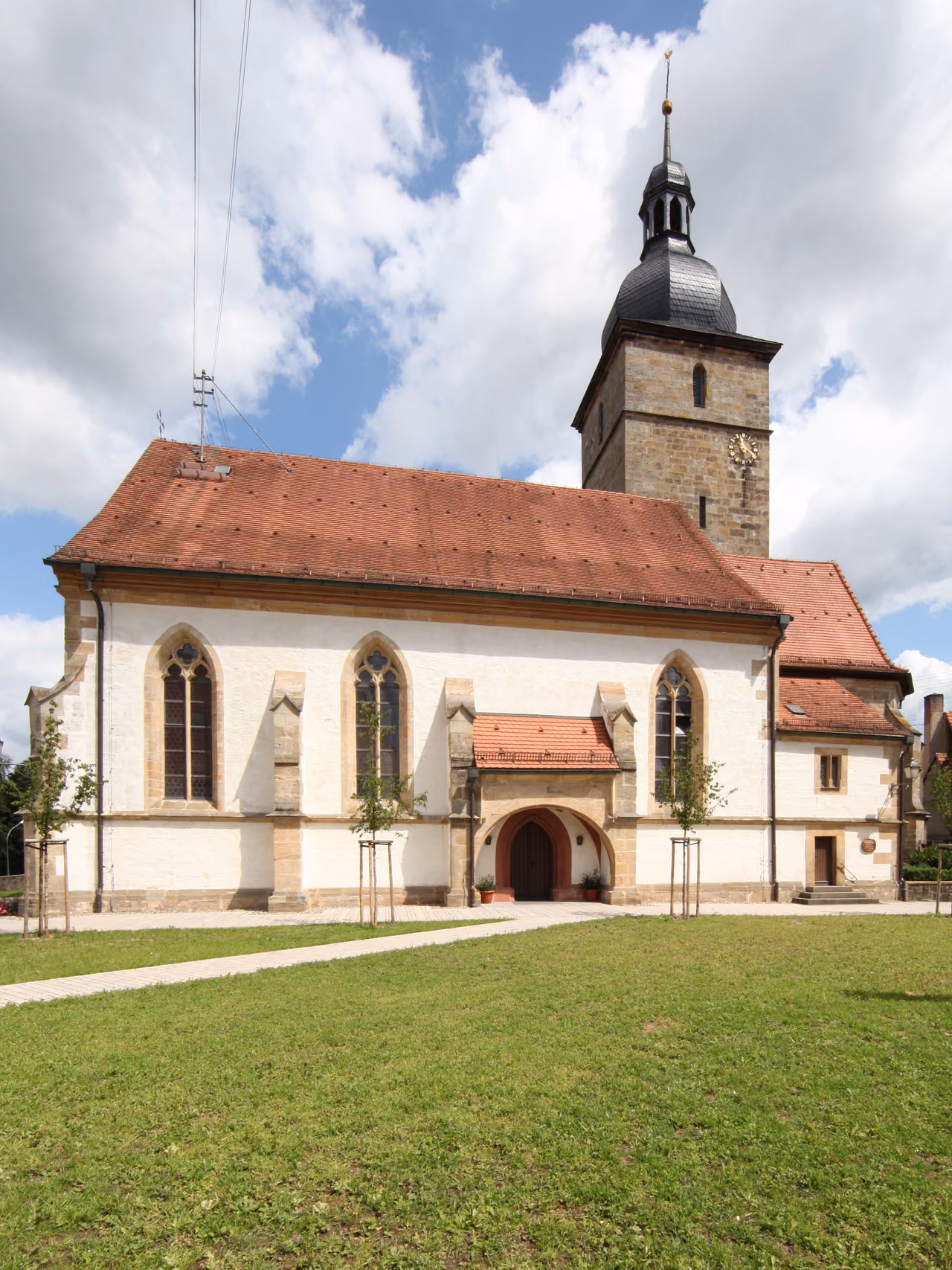 Stadtansicht von Pfarrweisach