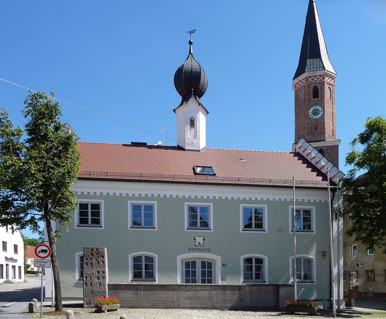 Stadtansicht von Pfeffenhausen